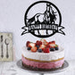 Bejotaa Horse Birthday Cake Topper, Paper Decoration for Kids and Men, Horse Racing Theme