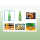 Jarritos Grapefruit Mexican Soft Soda Drink 12 Fl Oz Glass Bottles 12 Pack