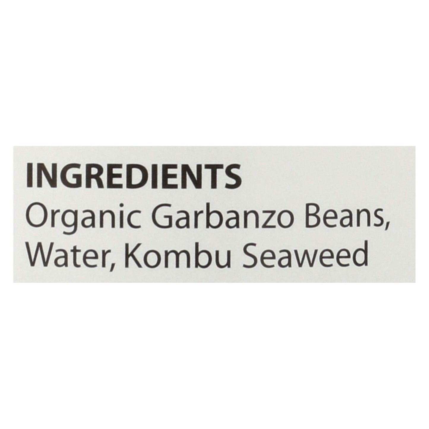 Eden Foods Organic Garbanzo Beans, 29 Ounce Can - 12 Per Case.