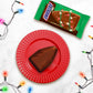 Mars SNICKERS Christmas Chocolate Candy Bars, Milk Chocolate, Full Size, Brown, Individually Wrapped, 6 Count