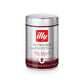 illy Ground Coffee Moka - 100% Arabica Flavored Coffee Ground - Rich Aromatic Coffee Grounds Profile - Intenso Dark Roast - Warm