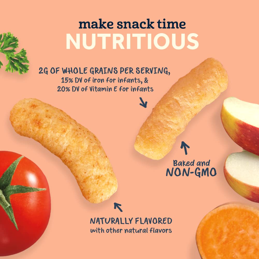 Gerber Snacks For Baby Lil Crunchies Vanilla Maple, 1.48 Oz Can