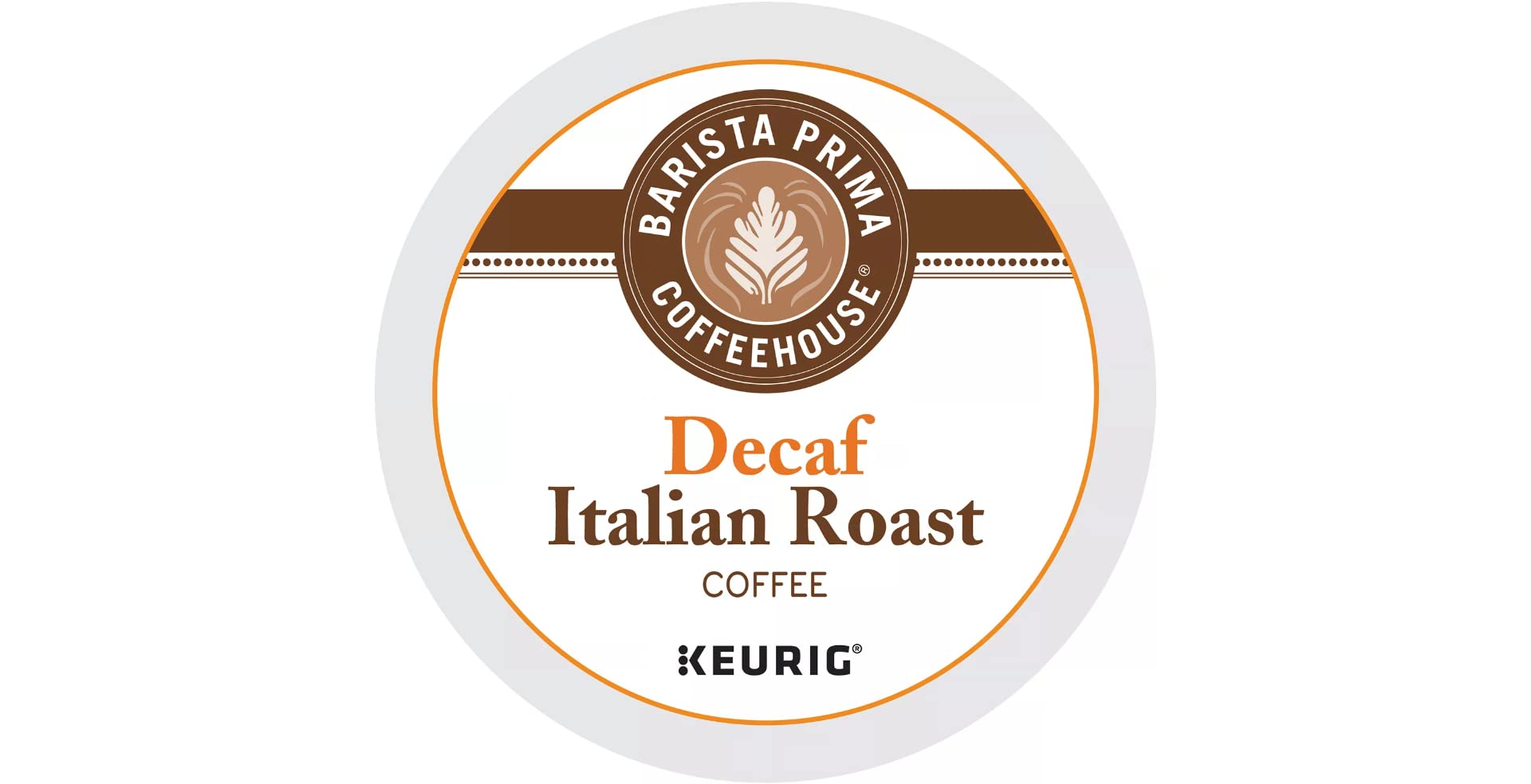 Barista Prima Dark Roast Decaf K-Cup Coffee Pods, 24 Count (Pack of 4), Compatible with Keurig Brewers
