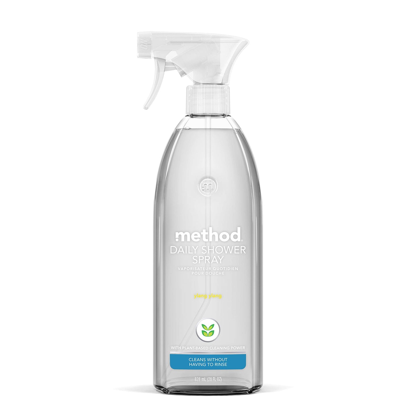 Method Daily Shower Spray Cleaner, Ylang Ylang, 28 Ounce, 1 Pack, Packaging May Vary