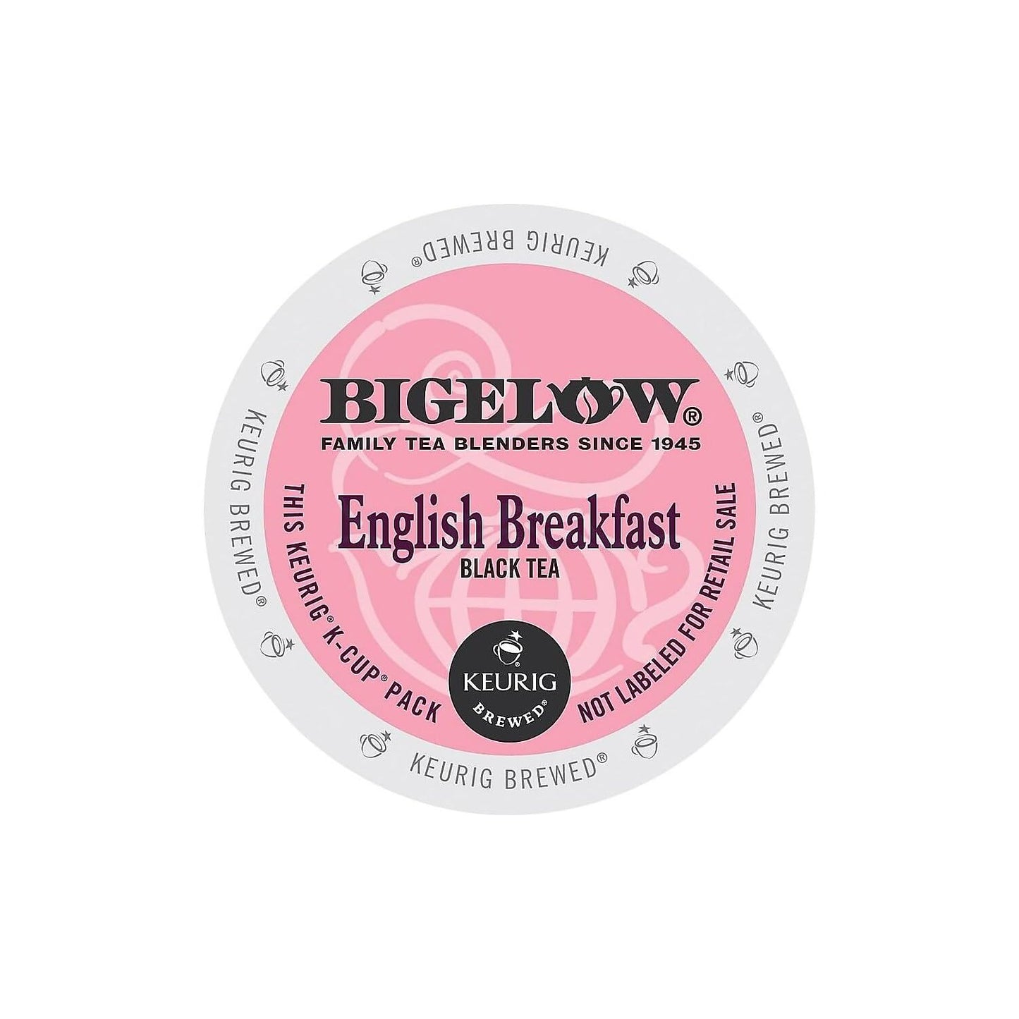 Bigelow K-Cup Portion Pack, English Breakfast Tea, 24 Count, Compatible with Keurig malt-inspired, Model 6080