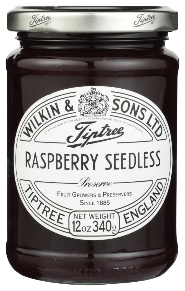 Tiptree Raspberry Seedless Preserve 340g, (1 Pack)