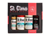 St Elmo Steak House Gift Box - 4 Piece Set with Steak Sauce, Horseradish, Cocktail Sauce, Seasoning