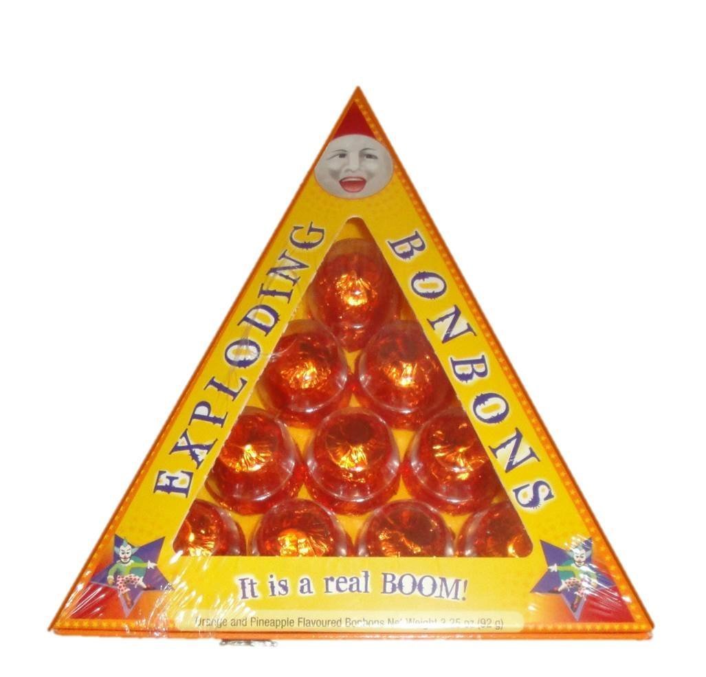 Universal Studios Wizarding World Of Harry Potter Park Honeydukes Emporium Exploding Bon Bons Orange & Pinapple Flavoured 3.25 O