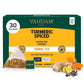VAHDAM Turmeric Spice Herbal Tea Bags, 30 Count, Caffeine Free, Non GMO, Gluten Free, 100% Pure Herbal Tisane, Individually Wrapped