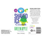 Hypothermias Unsweetened Shaved Ice & Snow Cone Syrup Concentrate - Green Apple - 4 Fl Oz - Makes 1 Gallon - Add Water & Sweetener