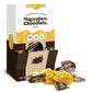Maccabee Belgian Hanukkah Chocolate Gelt Coins Kosher Nut-Free Dairy Bright Gold (8 Boxes, Each Box Contains 24 Mesh Sacks)