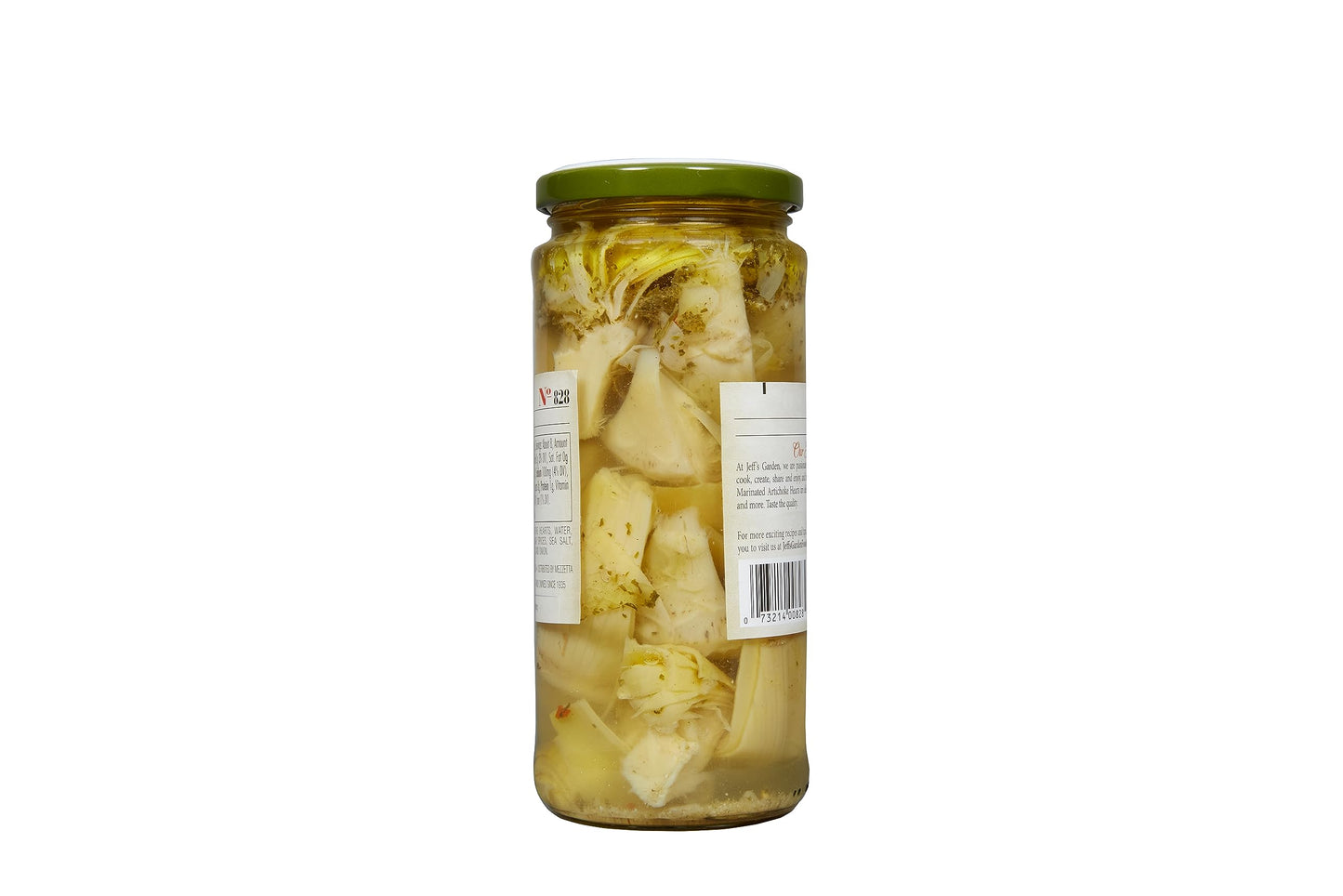 Jeff'S Garden Marinated Artichoke Hearts | Non-Gmo, Keto, Vegetarian, Kosher | 14.5 Ounce Jar (Pack Of 6)