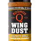 Kosmos Q Honey BBQ Wing Dust - Dry BBQ Rub for Wings & Popcorn - 6 Oz Bag