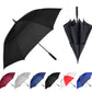 Baraida Golf Umbrella Large 62/68/72 Inch, Extra Large Oversize Double Canopy Vented Windproof Waterproof Umbrella, Automatic Open Golf Umbrella For Men And Women And Family.(62 Inch,Black)