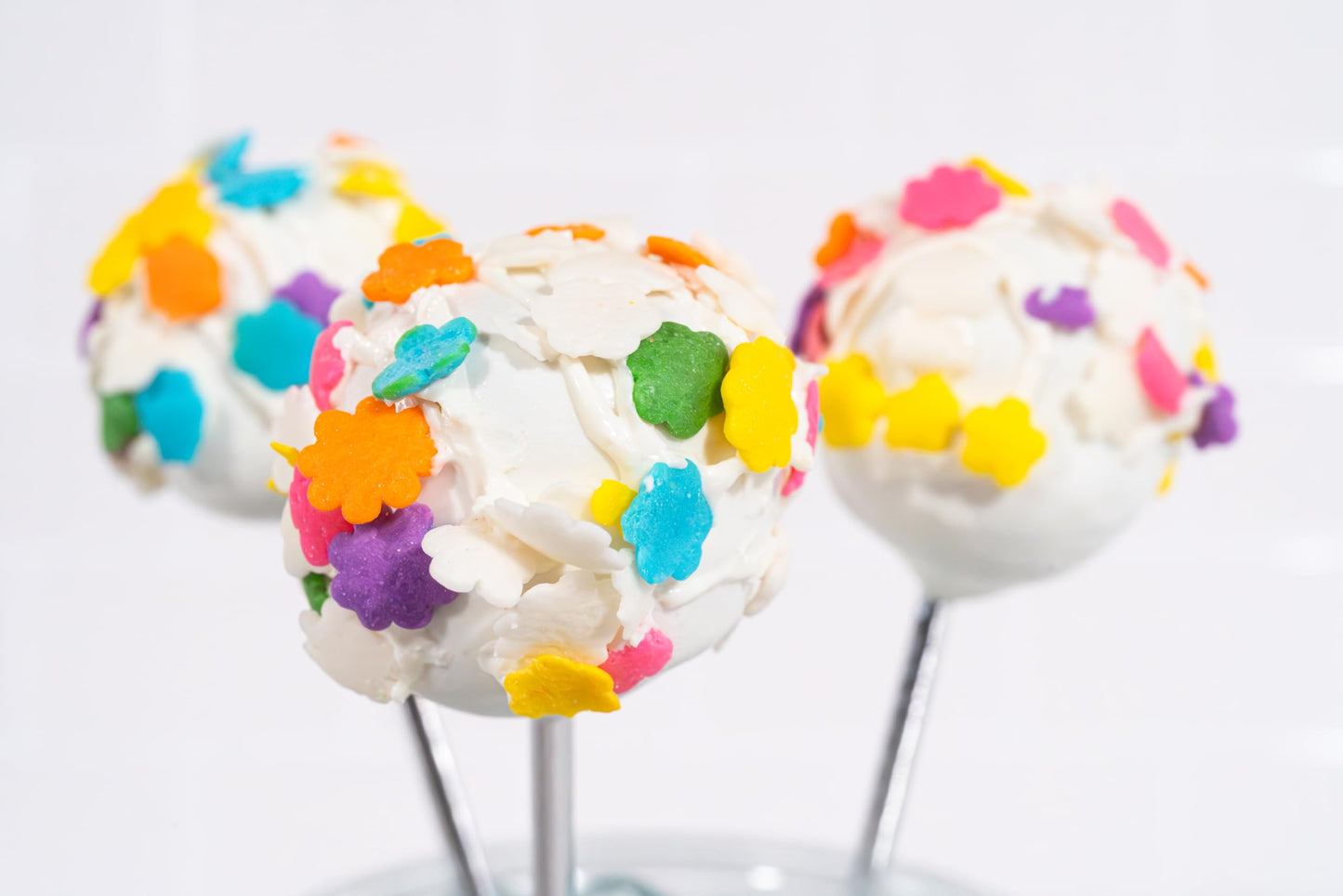 Bakerpan Spring Sprinkles For Cake Decorating - Flower Sprinkles Edible 4 Ounces - Edible Confetti Sprinkles For Cupcakes, Ice Cream, Cookies, Cakes (Made In Usa)