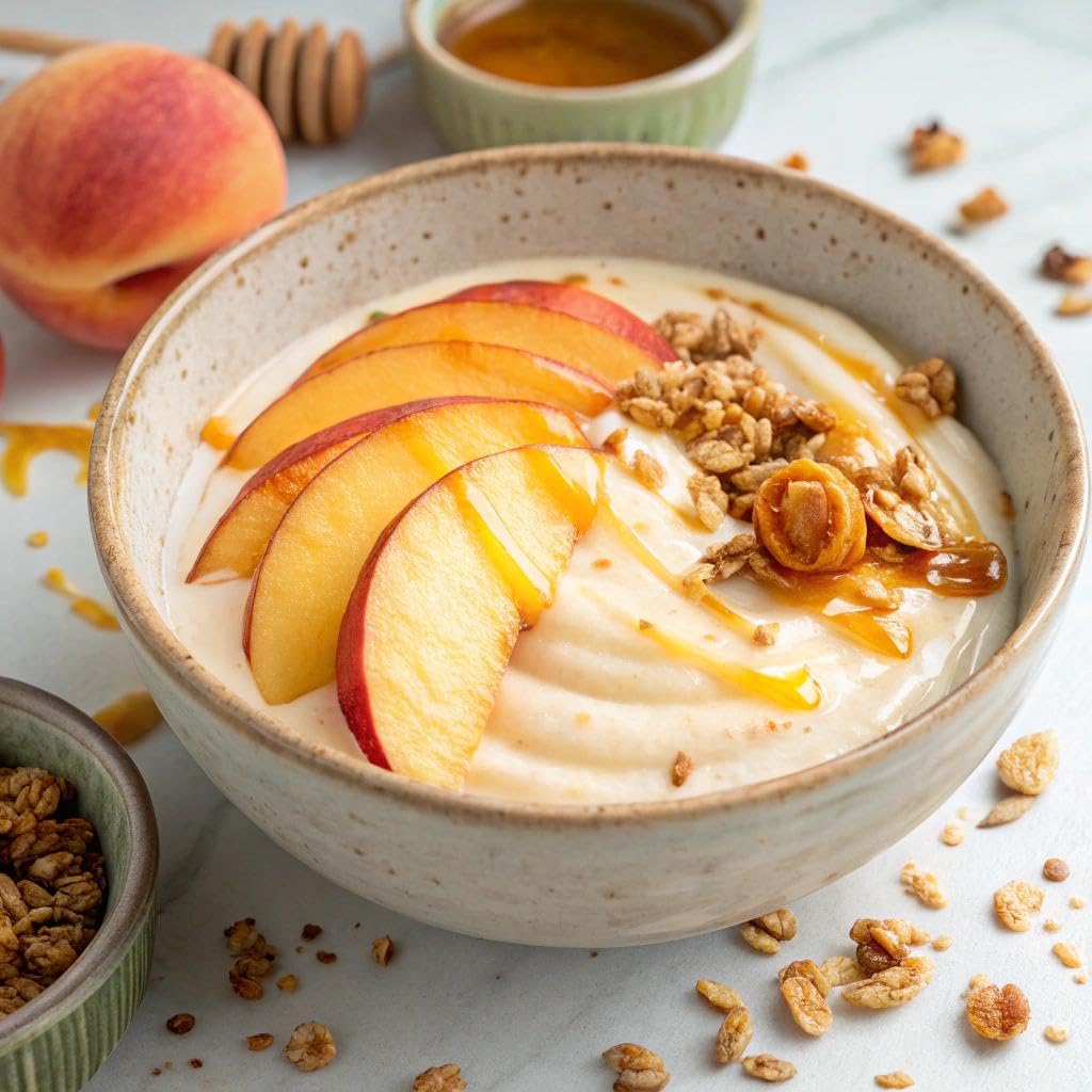 Oikos Pro Peach Yogurt-Cultured Ultra-Filtered Milk Product, 20 Grams of Protein, 0g Added Sugar, Just Delicious High Protein Sn
