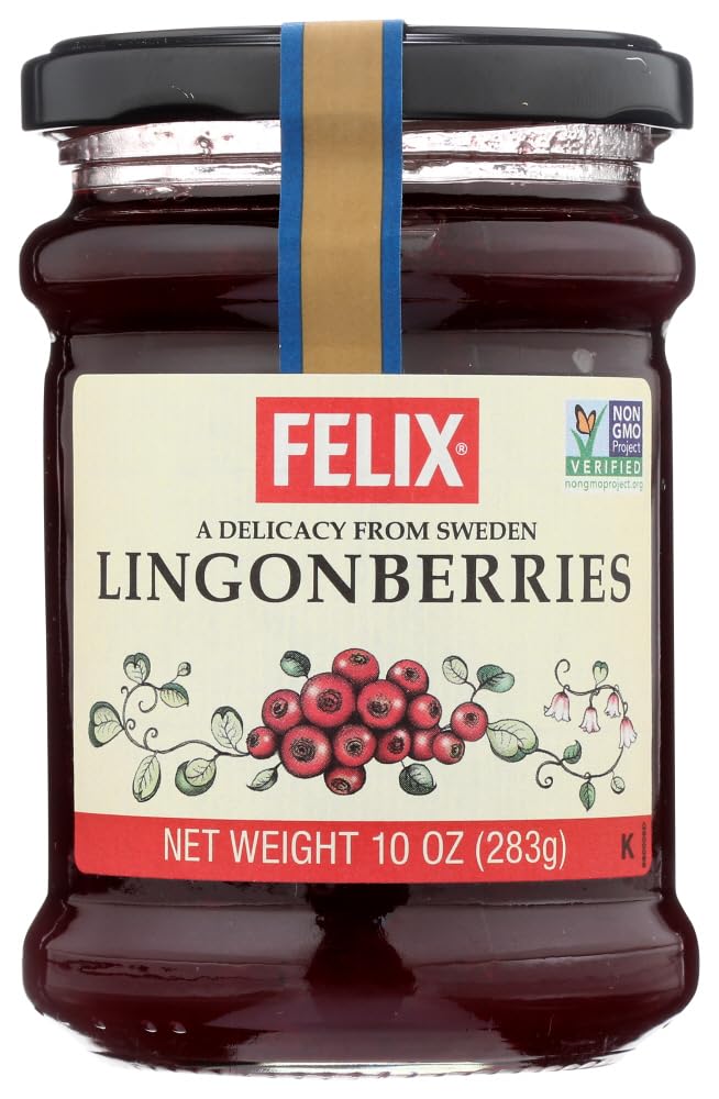 Felix Lingonberries - 10 Ounces (Pack of 2)