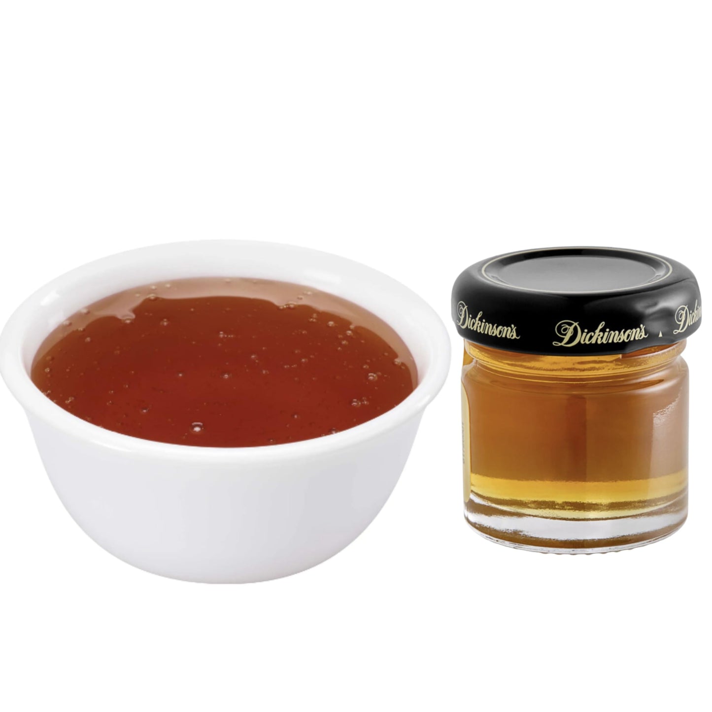 Movelo Pure Honey Mini Jars, 1.1 oz Each, Pack of 16, 100% Natural Honey, Ideal for Tea, Breakfast, Travel, Restaurants, Gift Baskets