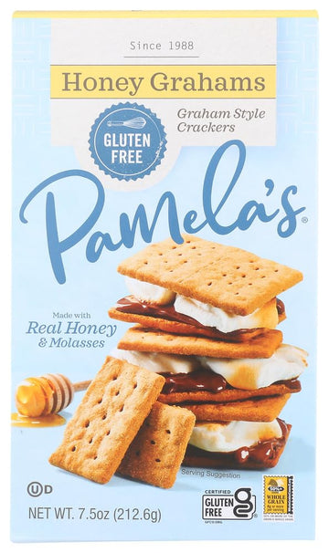 Pamela'S Products - Graham Crackers Honey - 7.5 Ounce (Pack Of 2)