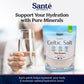 Sante Naturelle Celtic Salt Fine Ground Sea Salt - 1.1lb (18oz) Pack of 3  Unrefined Organic French Sea Salt  Rich in 82+ Minerals Salt  100% Natural & Hand Harvested Sal Celtica