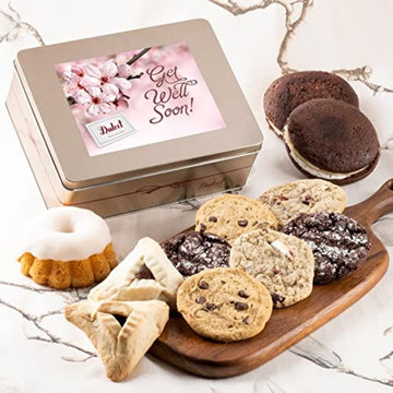 Get Well Soon Gift Basket, Gourmet Get Well Basket for, Wife, Girlfriend, Mom, Daughter, Dad, Son, or Coworker Care Packages by 