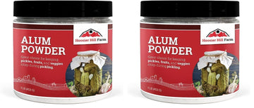Hoosier Hill Farm Alum Granulated Pickle Powder, 1LB (Pack of 2)