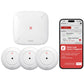X-Sense Wi-Fi Water Leak Detector, Smart Water Sensor Alarm, Water Detector Alarm With 1700 Ft Transmission Range For Kitchens, 