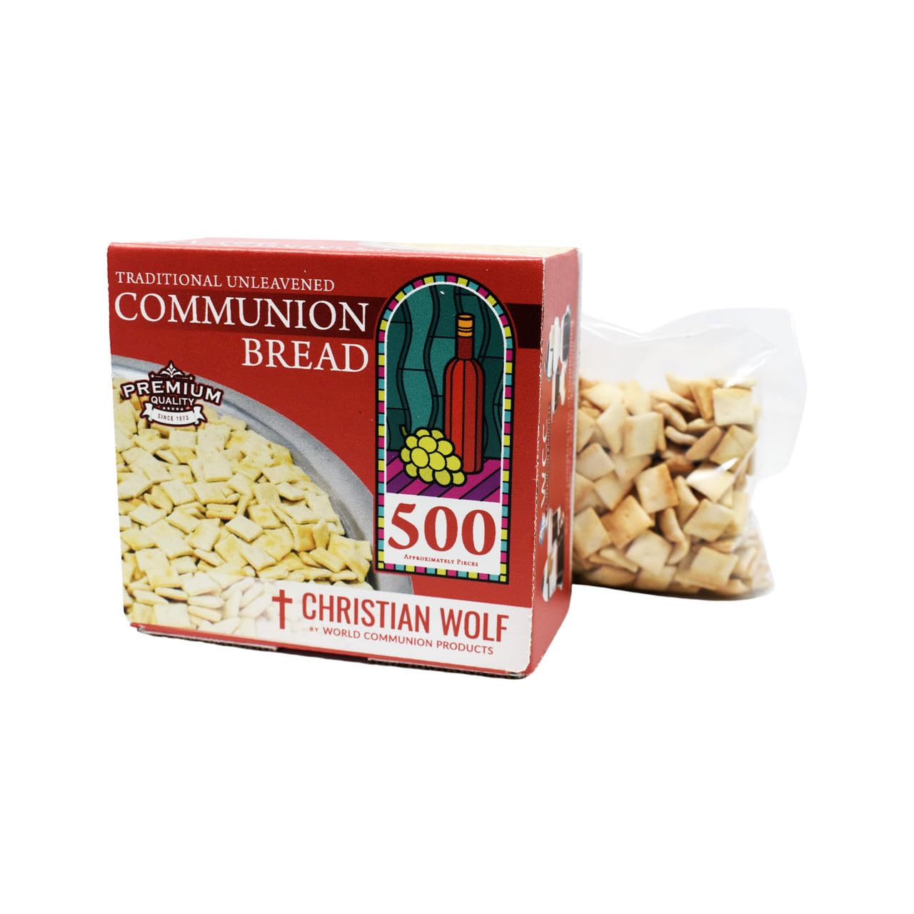 Unleavened Bread For Communion (500 Pieces)