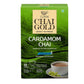Cuppa Chai Gold Cardamom Chai | Unsweetened Version | Pack of 1 (10 Count)