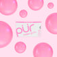 Pur Gum | Aspartame Free Chewing Gum | 100% Xylitol | Natural Bubblegum Flavored Gum, 9 Pieces (Pack Of 12)