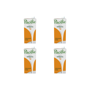 Pacific Foods Barista Series Original Almond Milk, Plant Based Milk, 32 oz Carton (Pack of 4)