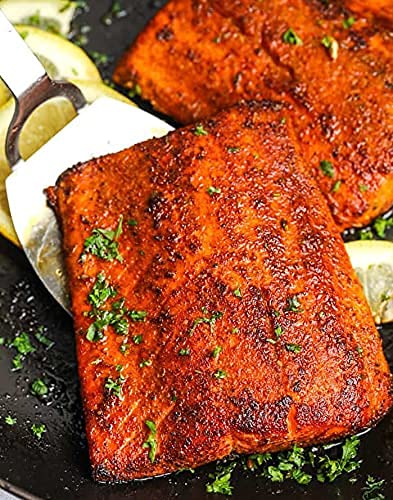 King Red Salmon Rub-Classic Potlatch Seasoning Dry Spice Blend-Restaurant Grilled Seafood and Fish-All Natural, Gluten Free, Ket