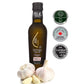 Pellas Nature Organic Garlic Infused Extra Virgin Olive Oil, 8.5 oz, Kosher, Glass Bottle, Gold Award