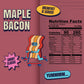 Louisville Vegan Jerky - Maple Bacon Vegan Meat - Lip-Smacking Vegan-Friendly & Vegetarian Jerky - Non-Gmo Soy Protein, Gluten-F