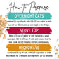 Wildway Organic Rolled Oats, Overnight Oats | Glyphosate-Free, Gluten-Free Oatmeal | Non-GMO, Plant-Based Protein | Regenerative