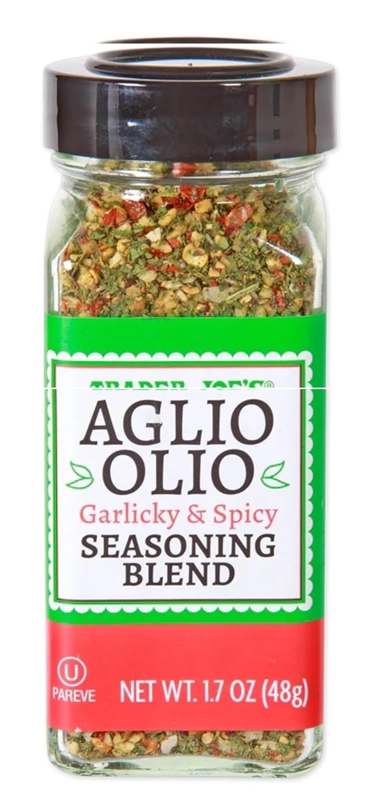 Generic Trader Joes Aglio Olio Garlicky & Spicy Seasoning Blend 1.7 oz (48g) - Pack of 1