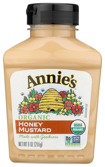 AnnieS Naturals Organic Honey Mustard (9 OZ) (Pack of 60)