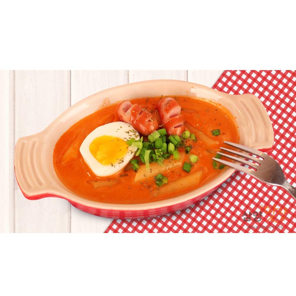 Samyang Carbo Buldak (Roast Chicken) Hot Spicy Rice Cake Tteokbokki (1)