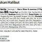 Fresh Frozen Wild Alaskan Halibut By Northwest Wild Foods - Flaky, White Fish, Boneless, Skin-Off, Sustainably Harvested (12 X 6