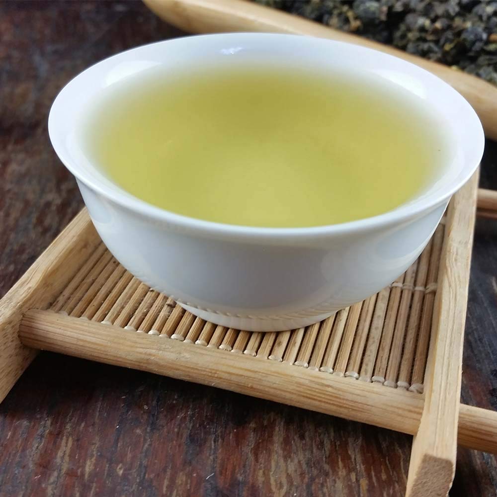 FullChea - Natural Alishan Oolong Tea Loose Leaf - Formosa Oolong High Mountain Tea - Taiwan Gaoshan Ulong Tea - Taiwanese Green