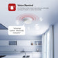 Siterlink Smoke And Carbon Monoxide Detector Combo With Voice Alert, Dual Sensor Fire And Co Alarm With Led Light And Test Butto