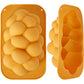 The Dreidel Company Silicone Challah Braid Mold Pan, Extra Large, Yellow, No Shaping Required, Perfect for Baking Kosher Challah