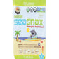 Seasnax Big Grab And Go Seasnax Roasted Seasoned Seaweed Wasabi, 0.36 Oz