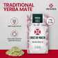 Cruz de Malta Yerba Mate Tea - 1kg (2.2 lbs) Loose Leaf - Traditional Argentine Herbal Tea - Smooth Flavor, Naturally Sourced -