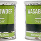 Soeos Premium Wasabi Powder 2 Pack Of 8Oz, 16 Oz In Total, With Real Wasabi, Grade Aaa Powder, Sushi Powdered, Root For Sushi, Fresh Bulk., Green