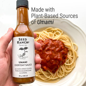 Seed Ranch Umami Hot Sauce, Mild Heat Flavor, 5 Fl Oz, Vegan, Non-GMO, Gluten-Free