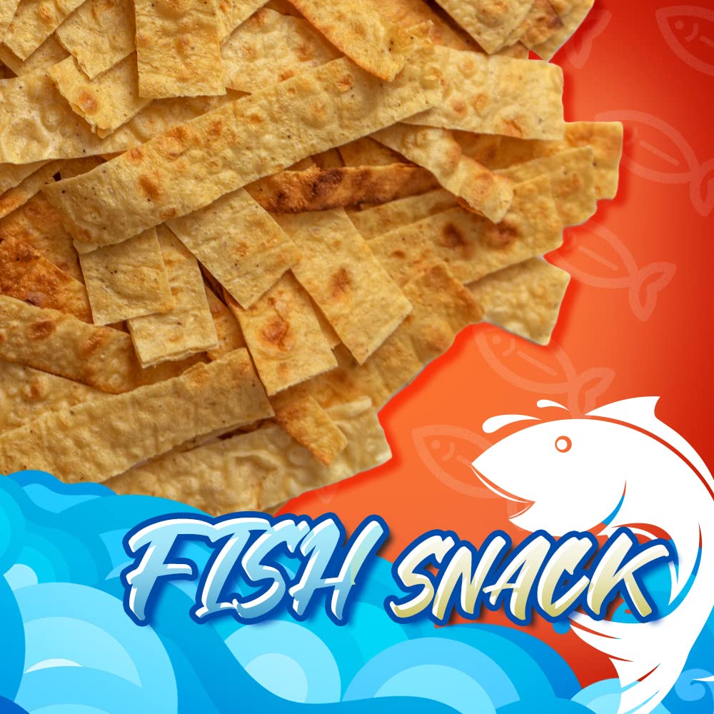 MURGERBON Korean Dried Fish Snack, Spicy Flavor, Chewy Texture, 4.23 oz Tub