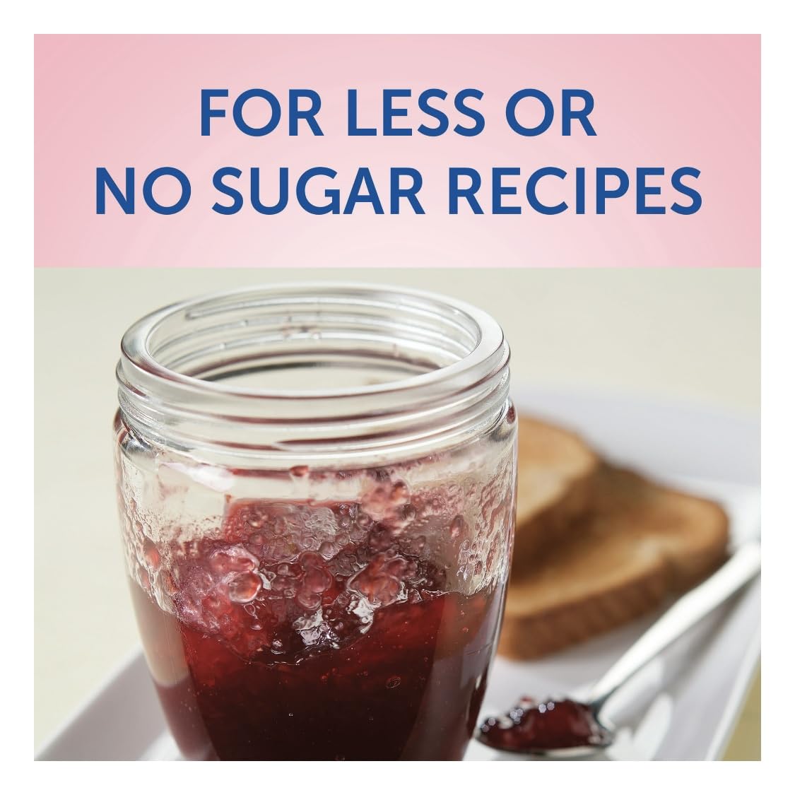Sure Jell Low Sugar Pectin for Canning - Pack of 3  Sure Jell Fruit Pectin 1.75 oz Boxes for Low or No Sugar Jams  Jellies  and Preserves - Bundled with Daily Gemz Spoon