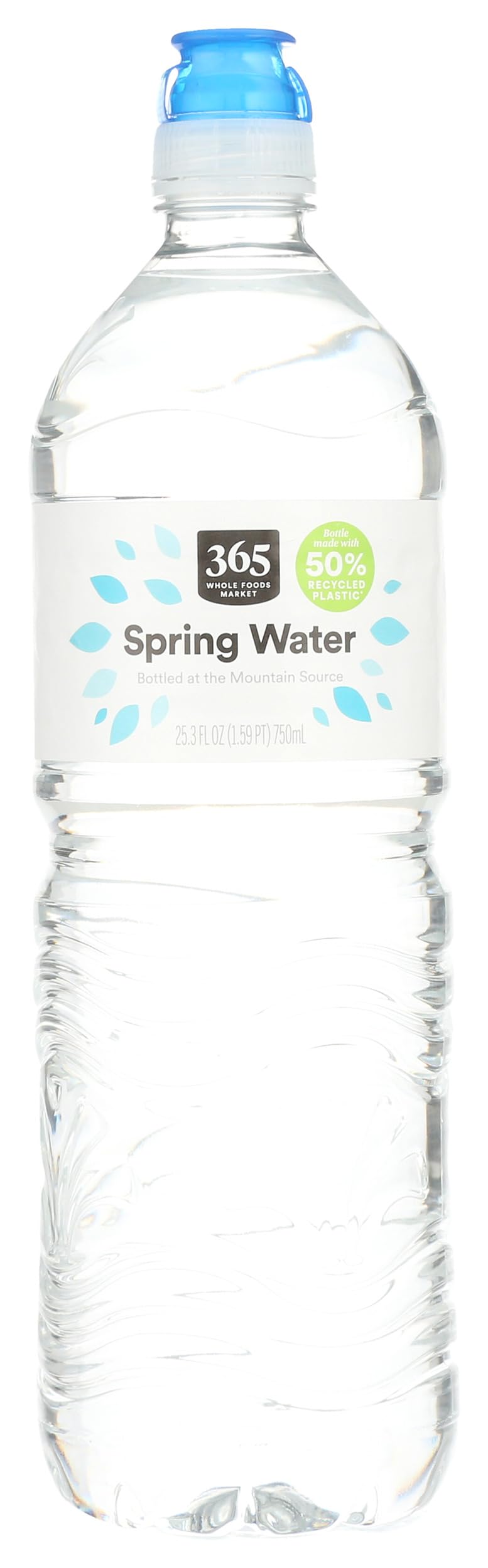 365 By Whole Foods Market, Spring Water, Sport Cap, 750 Ml