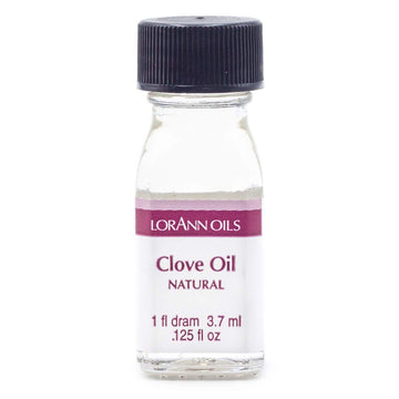 Lorann Clove Leaf Oil Ss Natural Flavor, 1 Dram Bottle (.0125 Fl Oz - 3.7Ml - 1 Teaspoon)